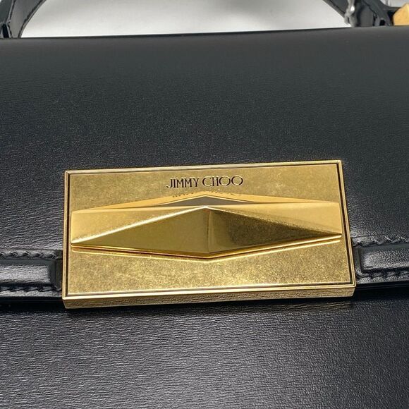 Jimmy Choo Leather Top Handle Bag - Picture 8 of 15